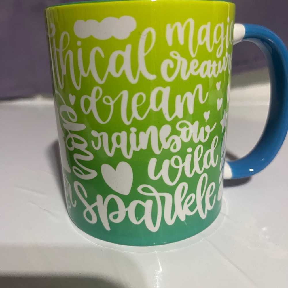 Colorful Inspirational Mug 12oz.